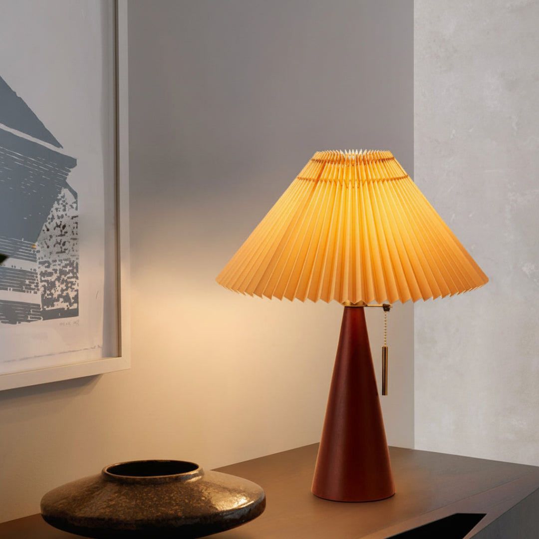 Hikari Pleated Table Lamp view 2