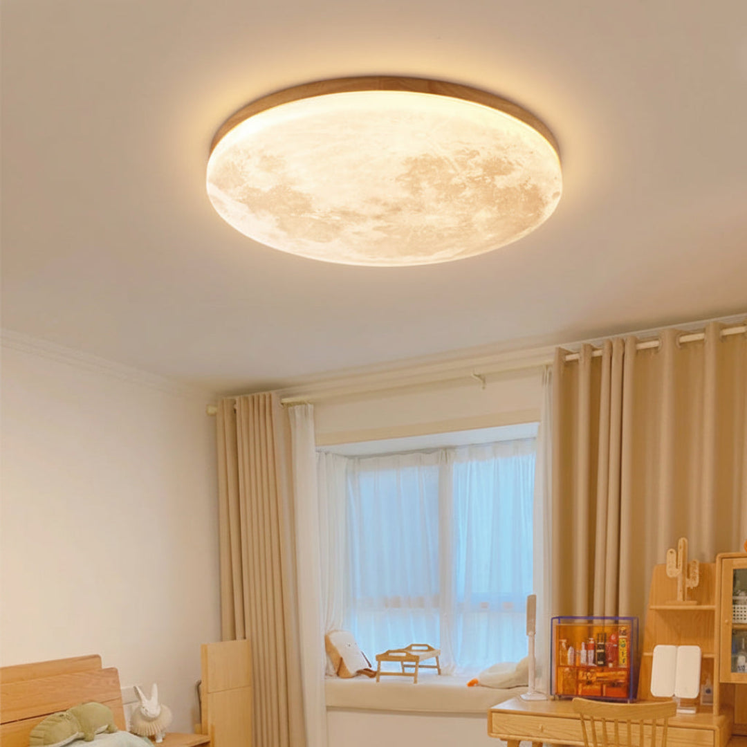 Moon Flush Ceiling Light