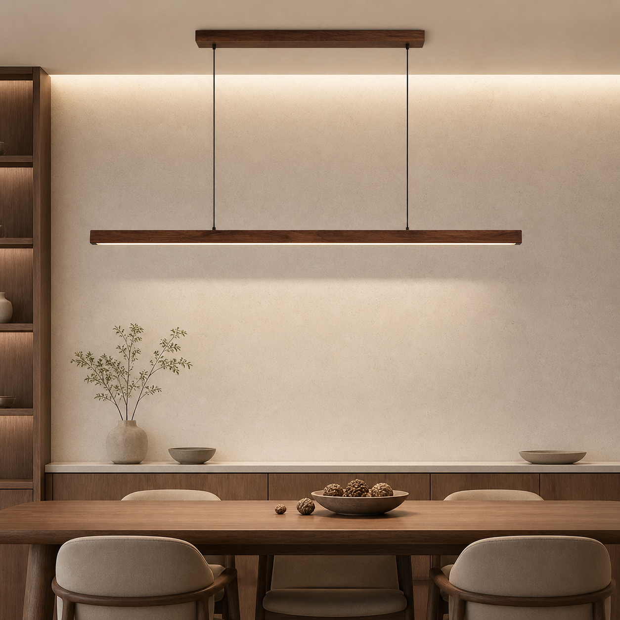 Timber Linear Pendant view 2